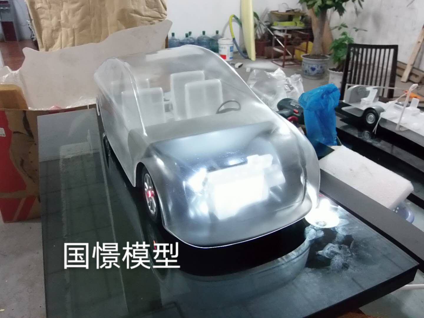 廉江市透明车模型